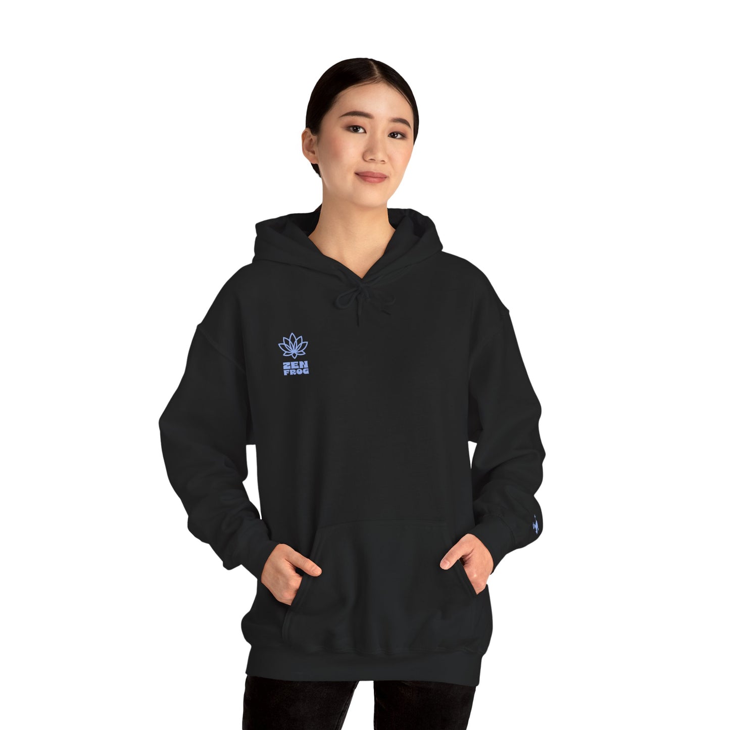 Artistic Unisex Hooded Sweatshirt - Cozy Streetwear for Comfort, Gift for Art Lovers, Perfect for Fall, Casual Style