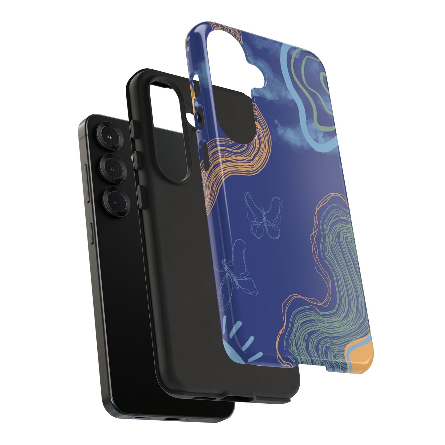 Artistic Phone Case, Abstract Phone Cover, Gift for Her, Modern Design, Boho Phone Case, Unique Phone Accessories
