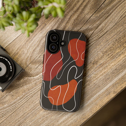 Stylish Phone Case with Abstract Design, Tough Cases for Modern Life, Trendy Phone Accessory, Unique Gift Idea, Holiday Present