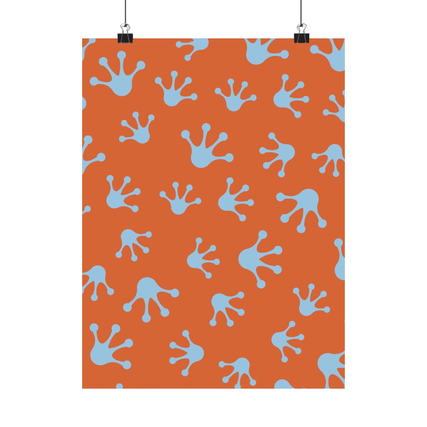 Funky Frog Splash Art Print, Kids Room Decor, Whimsical Wall Art, Nature Inspired Decor, Playful Home Touches