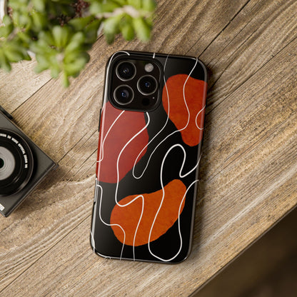 Stylish Phone Case with Abstract Design, Tough Cases for Modern Life, Trendy Phone Accessory, Unique Gift Idea, Holiday Present
