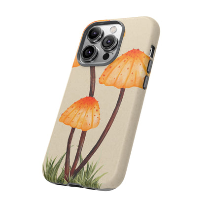 Mushroom Phone Case, Tough Cases for Nature Lovers, Unique Phone Covers, Gifts for Eco Enthusiasts, Fun Protective Cases