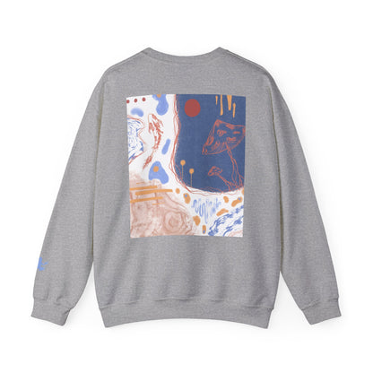 Artistic Unisex Crewneck Sweatshirt - Cozy Comfort, Colorful Designs, Gifts for Art Lovers, Relaxing Vibes, Everyday Wear, Unique Style