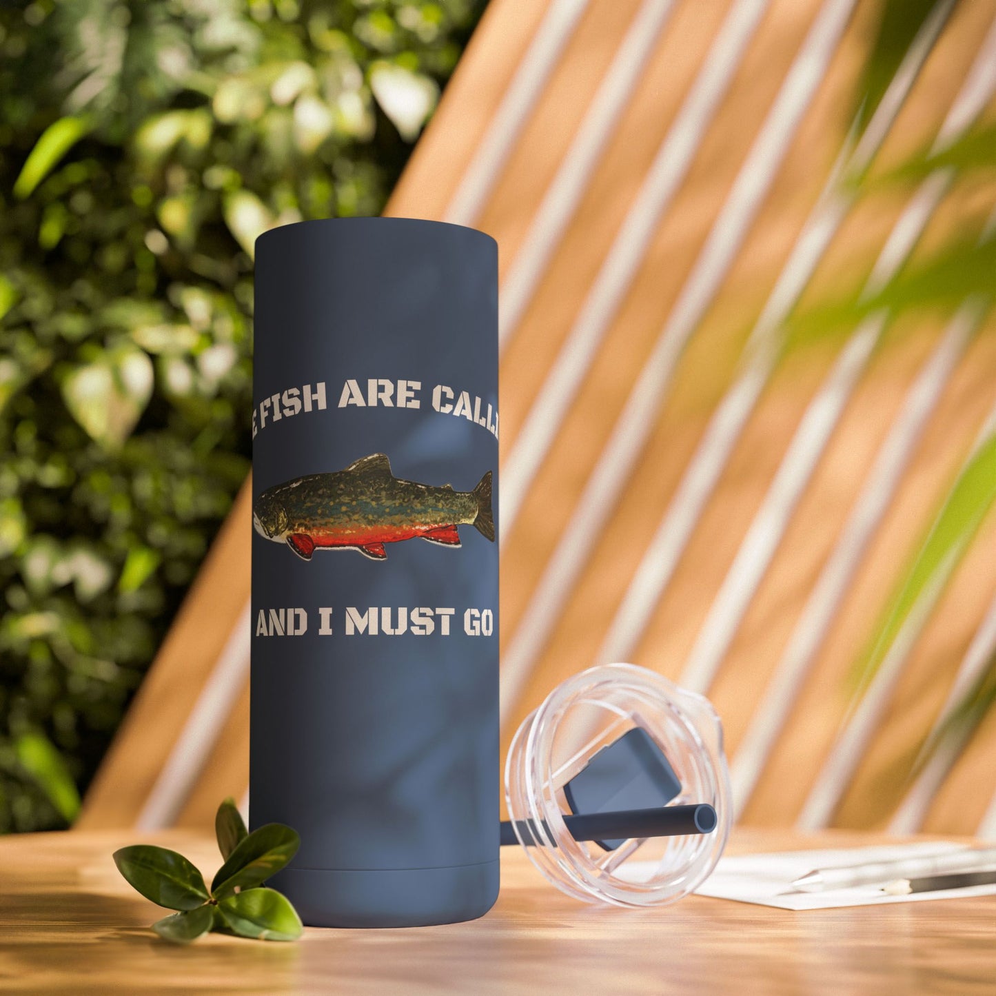 Fishing Lover's 20oz Tumbler - Perfect for Outdoors, Travel, Gifts, Father's Day, Camping, and More!
