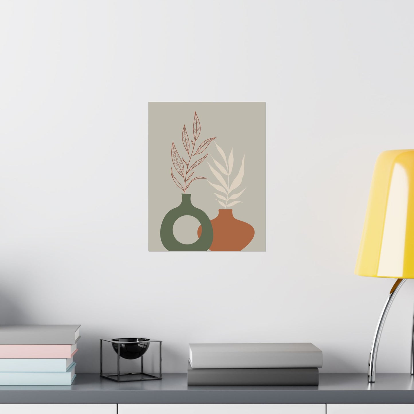 Decorative Wall Art Prints, Modern Home Decor, Botanical Prints, Minimalist Poster Art, Gift for Plant Lovers