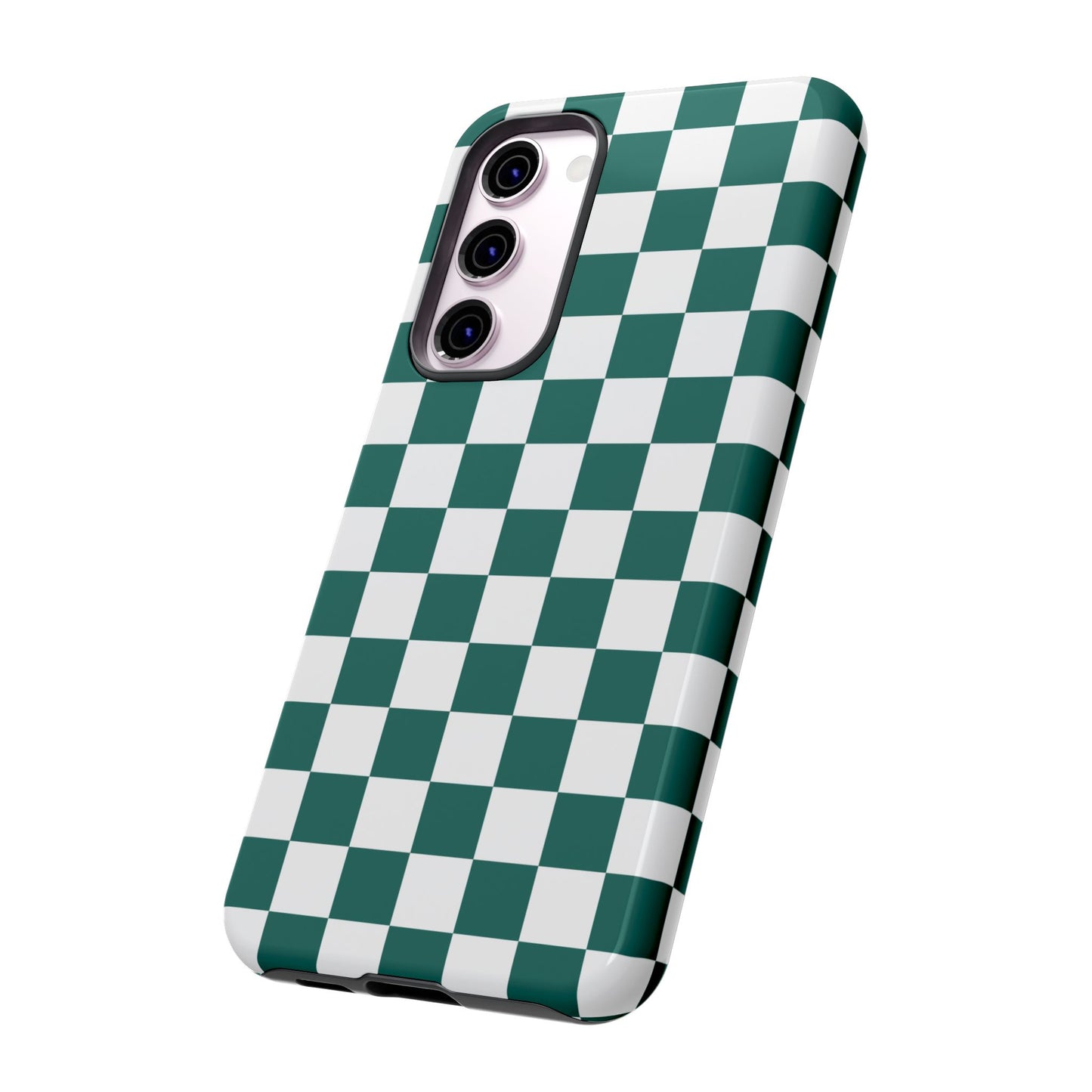 Stylish Checkered Phone Case, Protective Cover, Unique Gift, Trendy Accessory, Customizable Design, Ideal for All Ages