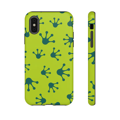 Frog Pattern Phone Case, Fun and Colorful Phone Cover, Durable Phone Protection, Gifts for Nature Lovers, Unique Accessory