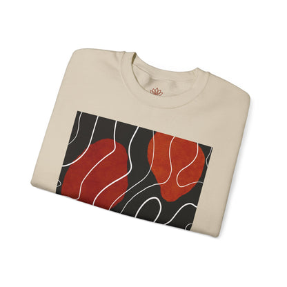 Abstract Modern Crewneck Sweatshirt, Cozy Casual Wear, Gift for Art Lovers, Stylish Layering, Perfect for Fall/Winter, Unique Graphic [...]
