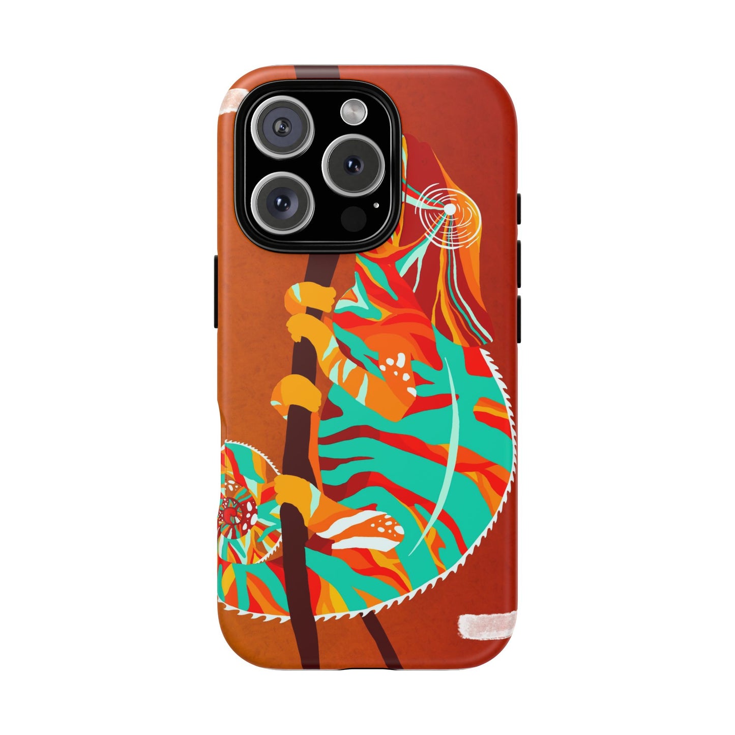 Chameleon Phone Case - Vibrant Artistic Design, Tough Cases for Animal Lovers, Unique Gift, Eco-Friendly Protection