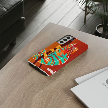 Chameleon Phone Case - Vibrant Artistic Design, Tough Cases for Animal Lovers, Unique Gift, Eco-Friendly Protection