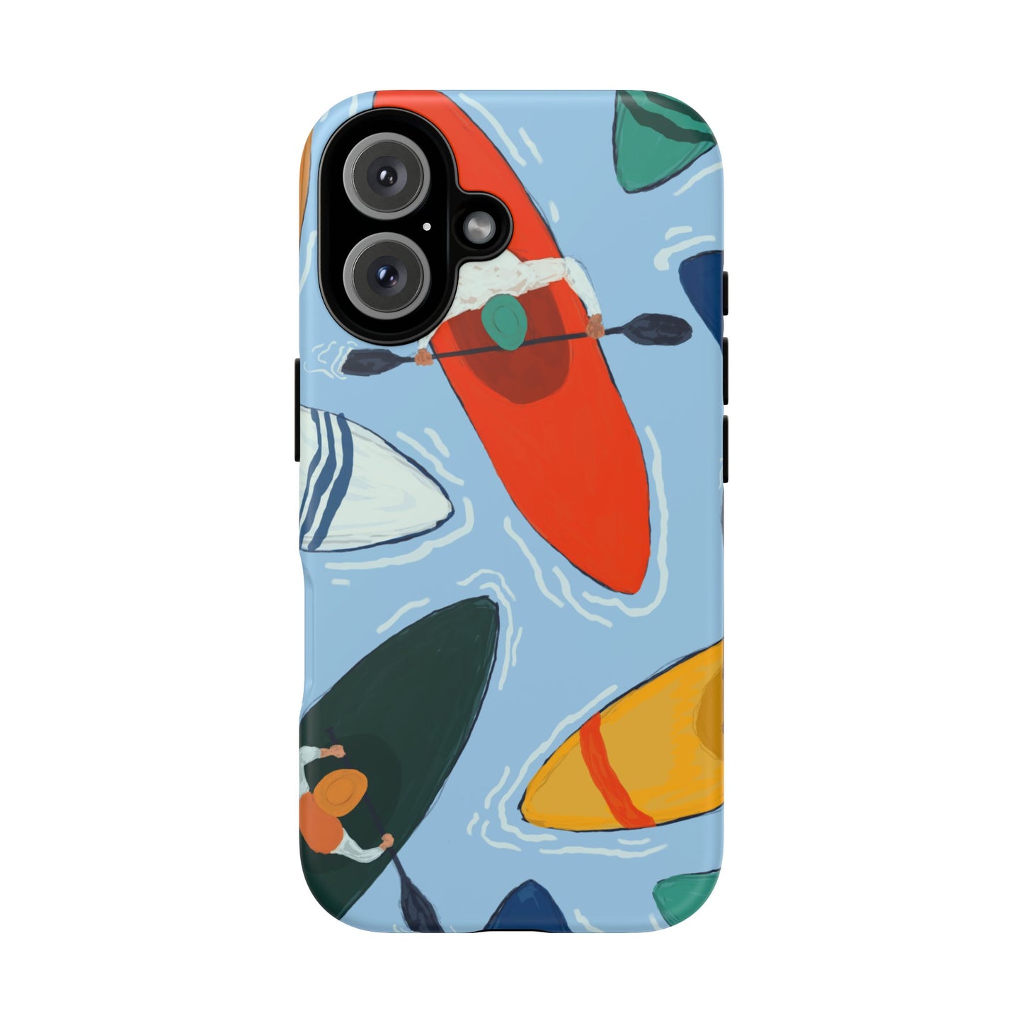Kayak Phone Case - Tough Cases for Outdoor Enthusiasts, Birthday Gifts, Adventure Gear, Kayaking Accessories, Nature Lover Decor, Artsy Phone Cases