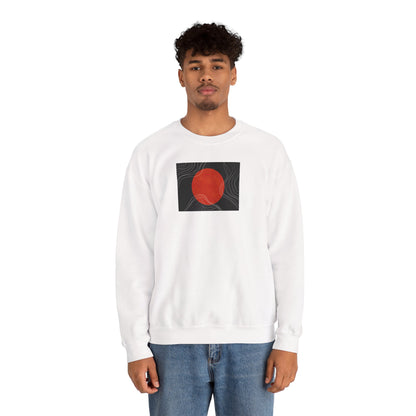 Minimalist Sunset Crewneck Sweatshirt, Cozy Unisex Sweater for Everyday Wear, Gift for Fall, Layering Essential