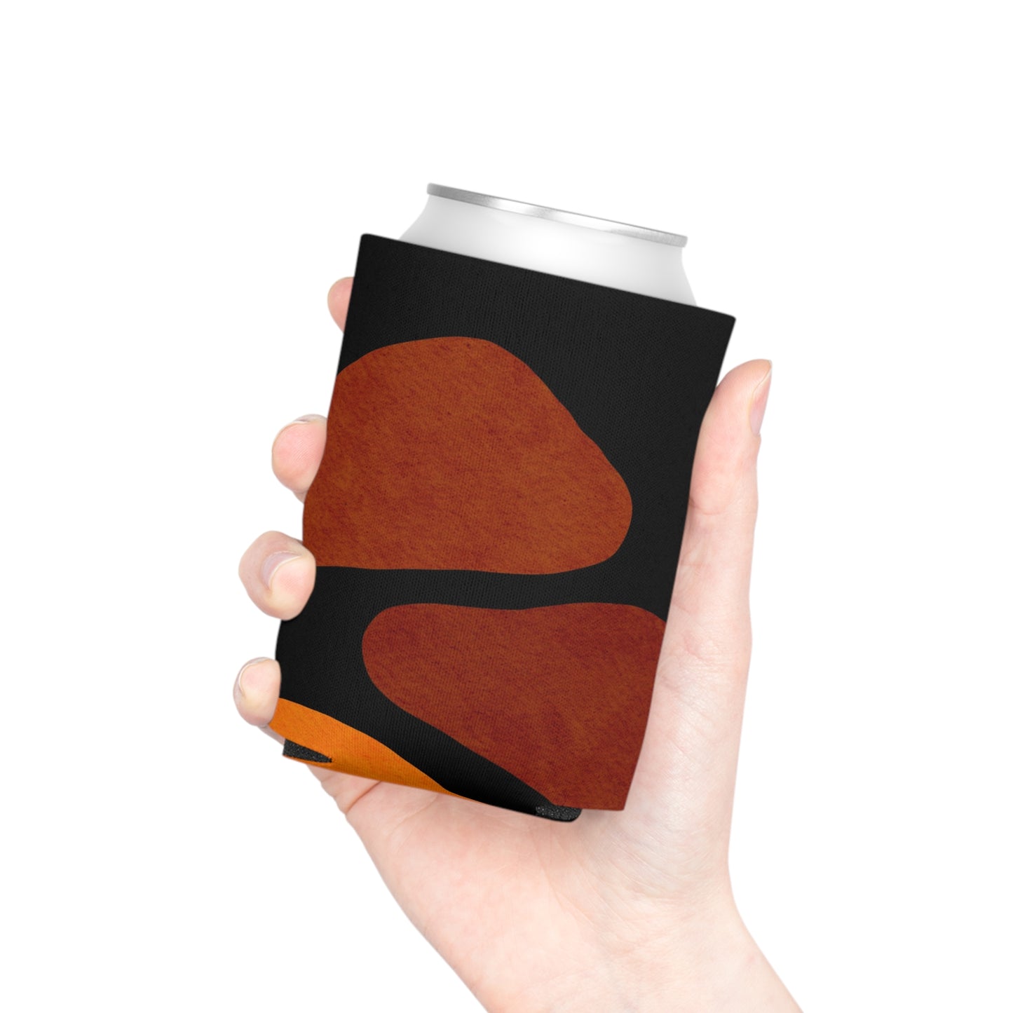 Autumn Vibes Can Cooler, Fall Drink Holder, Cozy Beverage Insulator, Halloween Party Favor, Thanksgiving Gatherings, Nature Inspired