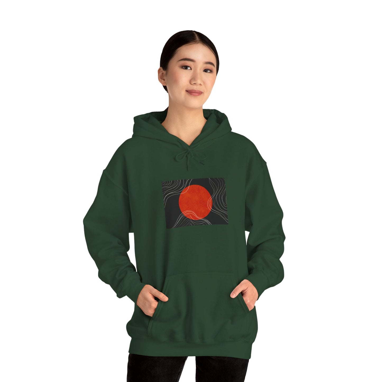 Minimalist Graphic Hoodie for Comfort, Cozy Sweatshirt for Everyday Wear, Trendy Hooded Pullover, Casual Gift for Friends