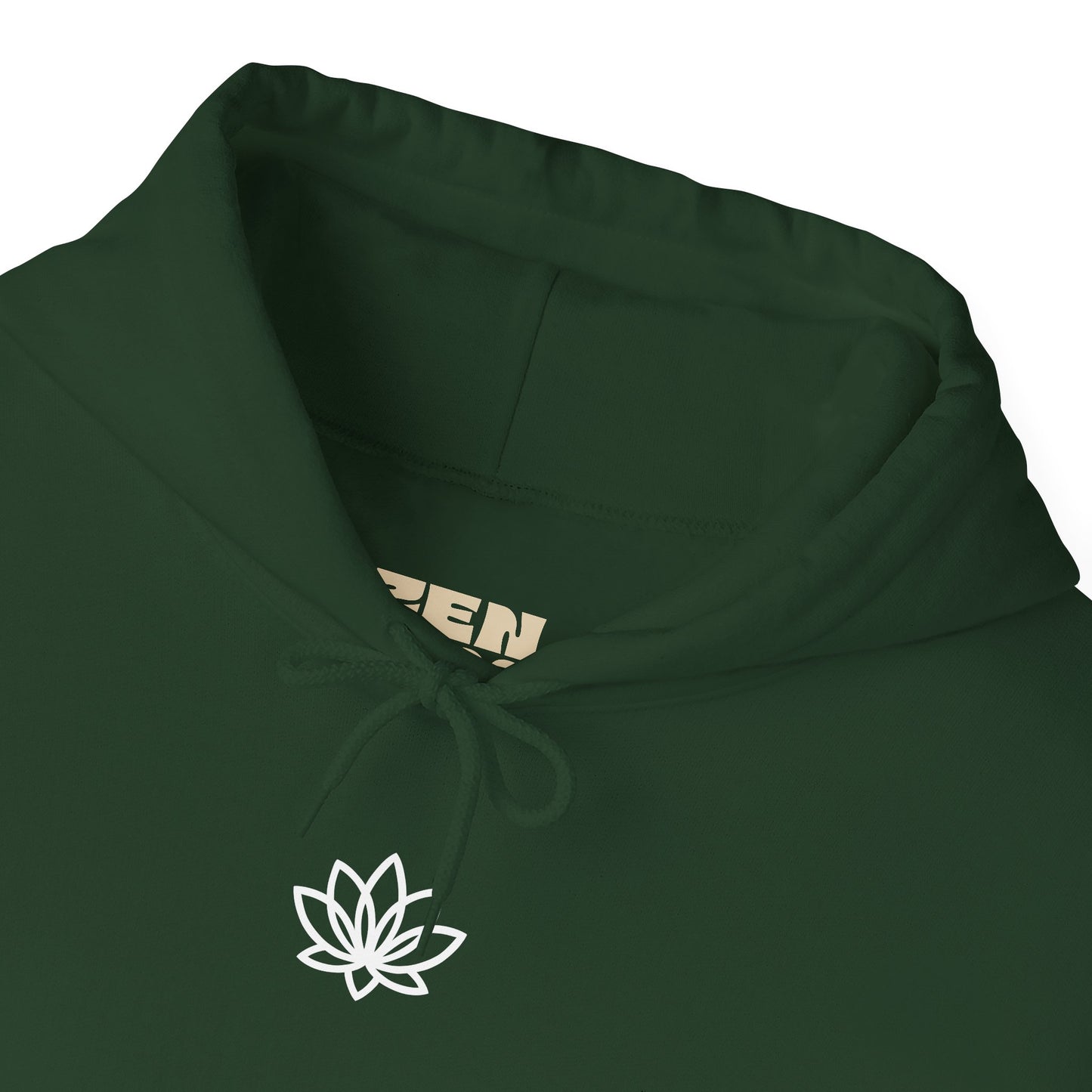 Lotus Flower Unisex Hoodie: Cozy Sweatshirt, Gift for Yoga Lovers, Meditation Apparel, Casual Streetwear, Nature-Inspired Wear, Artsy Collage, Cool Crewnecks