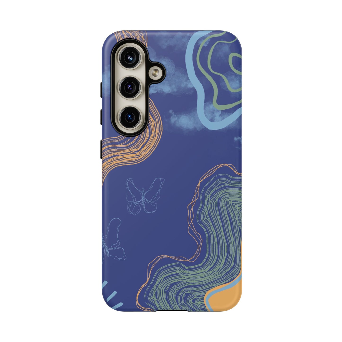 Artistic Phone Case, Abstract Phone Cover, Gift for Her, Modern Design, Boho Phone Case, Unique Phone Accessories