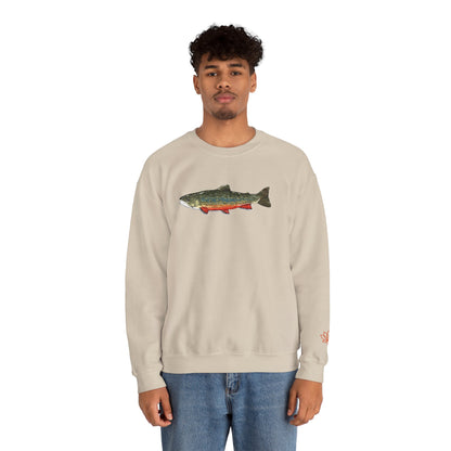 Fishing Vibes Crewneck Sweatshirt | Perfect for Outdoor Lovers, Fishing Gifts, Casual Wear, Eco-Friendly Apparel