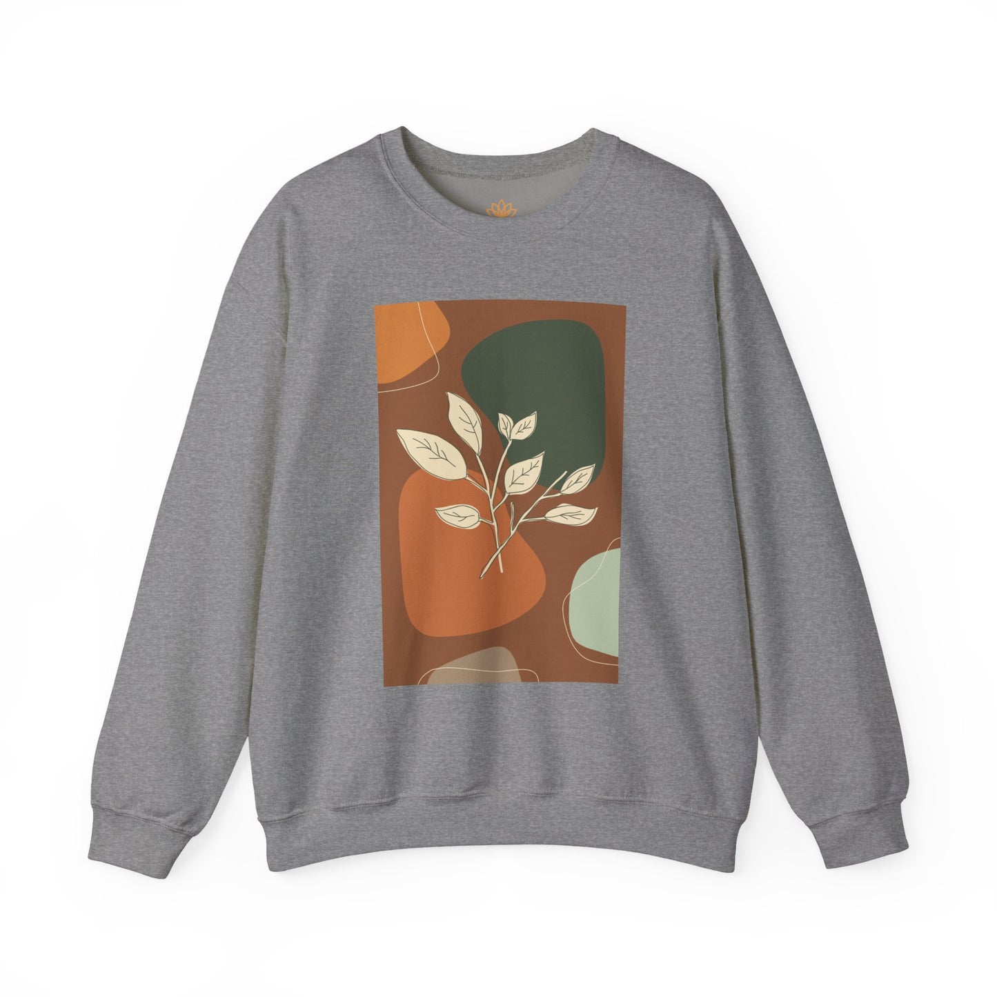 Botanical Print Crewneck Sweatshirt | Cozy Unisex Sweatshirt, Fall Fashion, Casual Wear, Gift for Her, Botanical Art