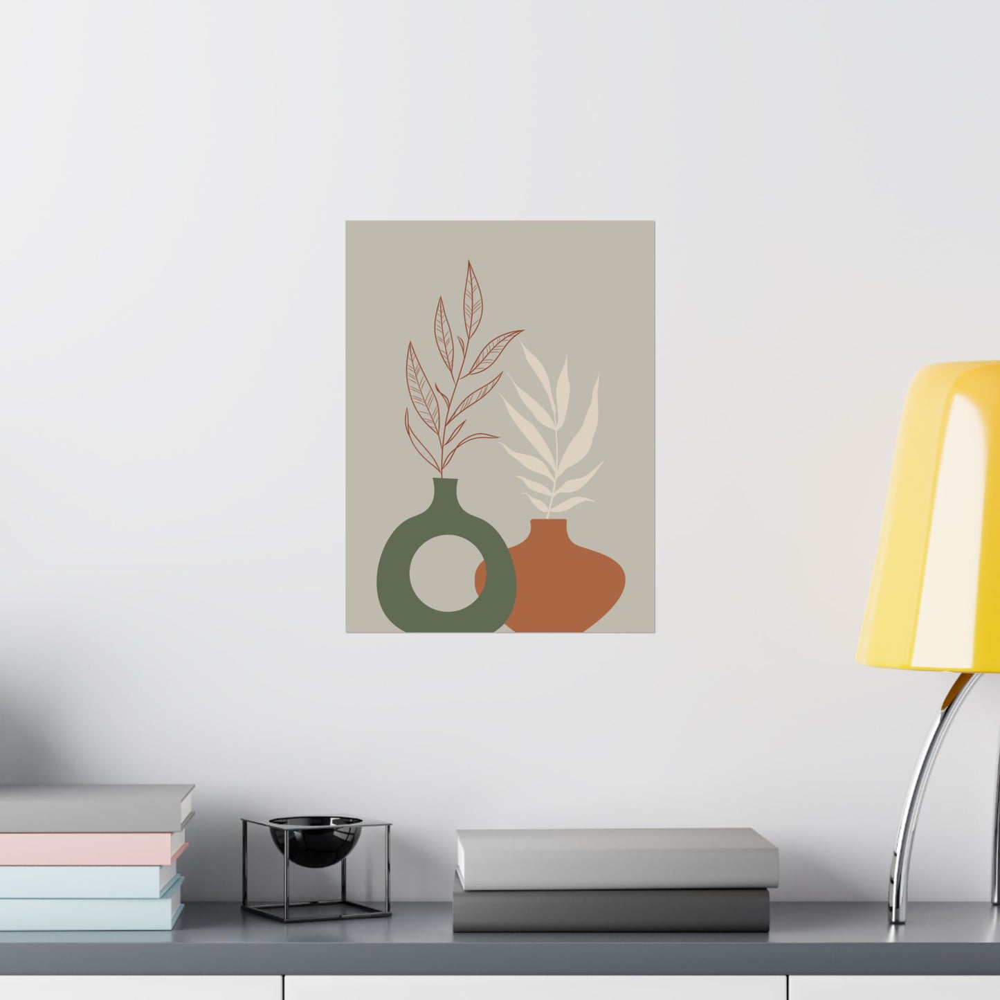 Decorative Wall Art Prints, Modern Home Decor, Botanical Prints, Minimalist Poster Art, Gift for Plant Lovers