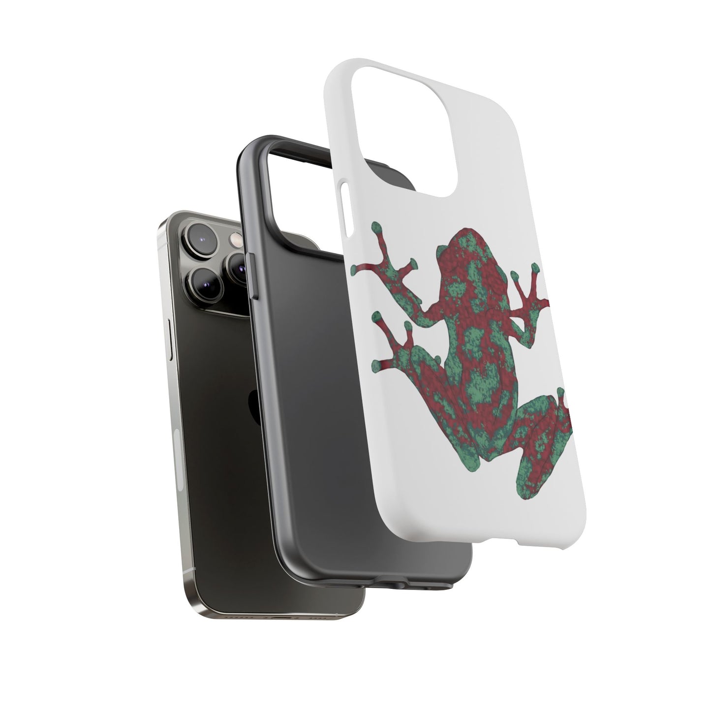 Frog Phone Case, Tough Cases, Eco-Friendly Phone Accessories, Unique Gifts for Nature Lovers, Cute Frog Design