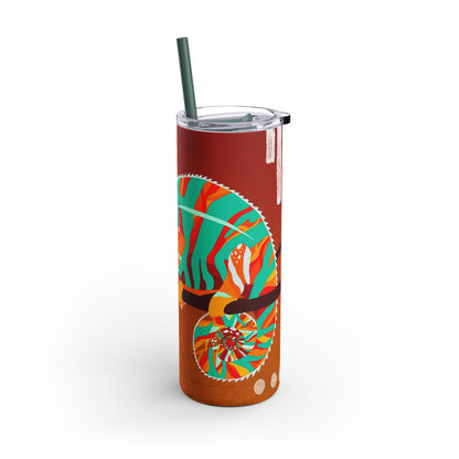Colorful Animal Print Tumbler, 20oz, Eco-Friendly Travel Mug, Unique Gift for Wildlife Lovers, Party or Everyday Use, Stylish Drinkware