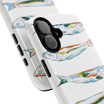 Tough Cases – Artistic Fish Design Phone Case, Unique Gift for Aquatic Lovers, Perfect for Birthdays, Holidays, and Everyday Use, Quirky Cases, Fun Phone Cases