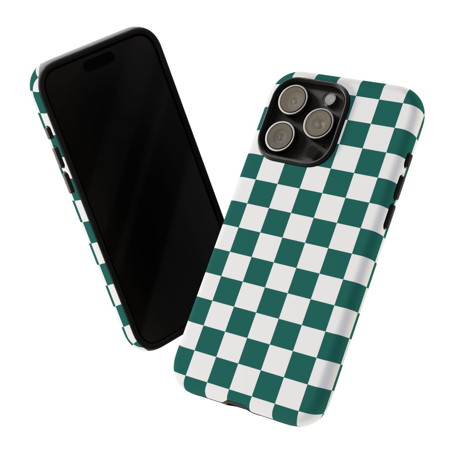Stylish Checkered Phone Case, Protective Cover, Unique Gift, Trendy Accessory, Customizable Design, Ideal for All Ages