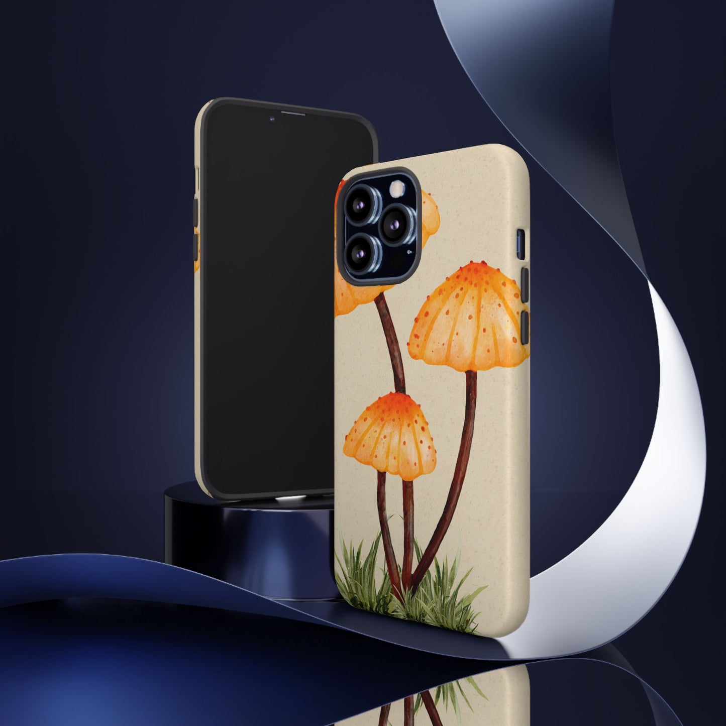 Mushroom Phone Case, Tough Cases for Nature Lovers, Unique Phone Covers, Gifts for Eco Enthusiasts, Fun Protective Cases