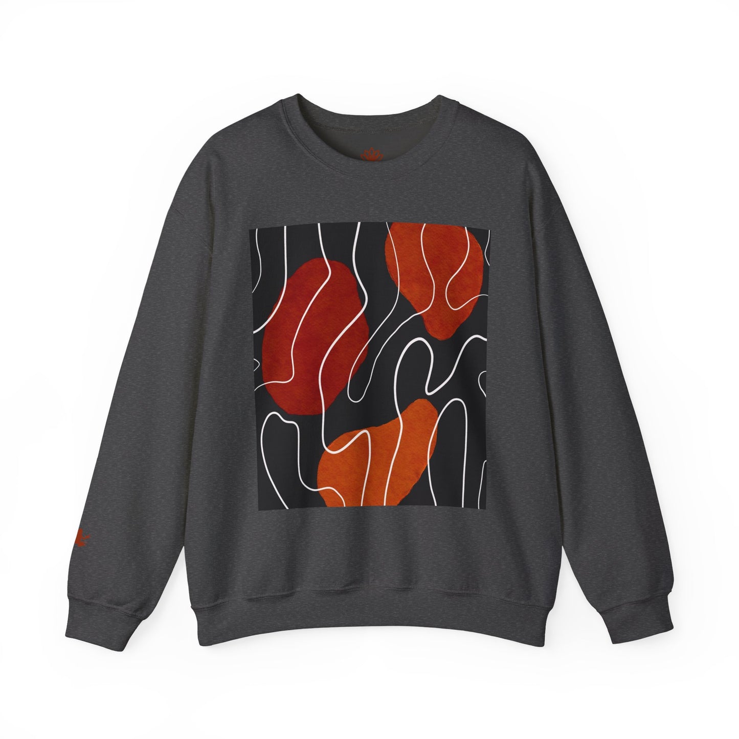 Abstract Modern Crewneck Sweatshirt, Cozy Casual Wear, Gift for Art Lovers, Stylish Layering, Perfect for Fall/Winter, Unique Graphic [...]