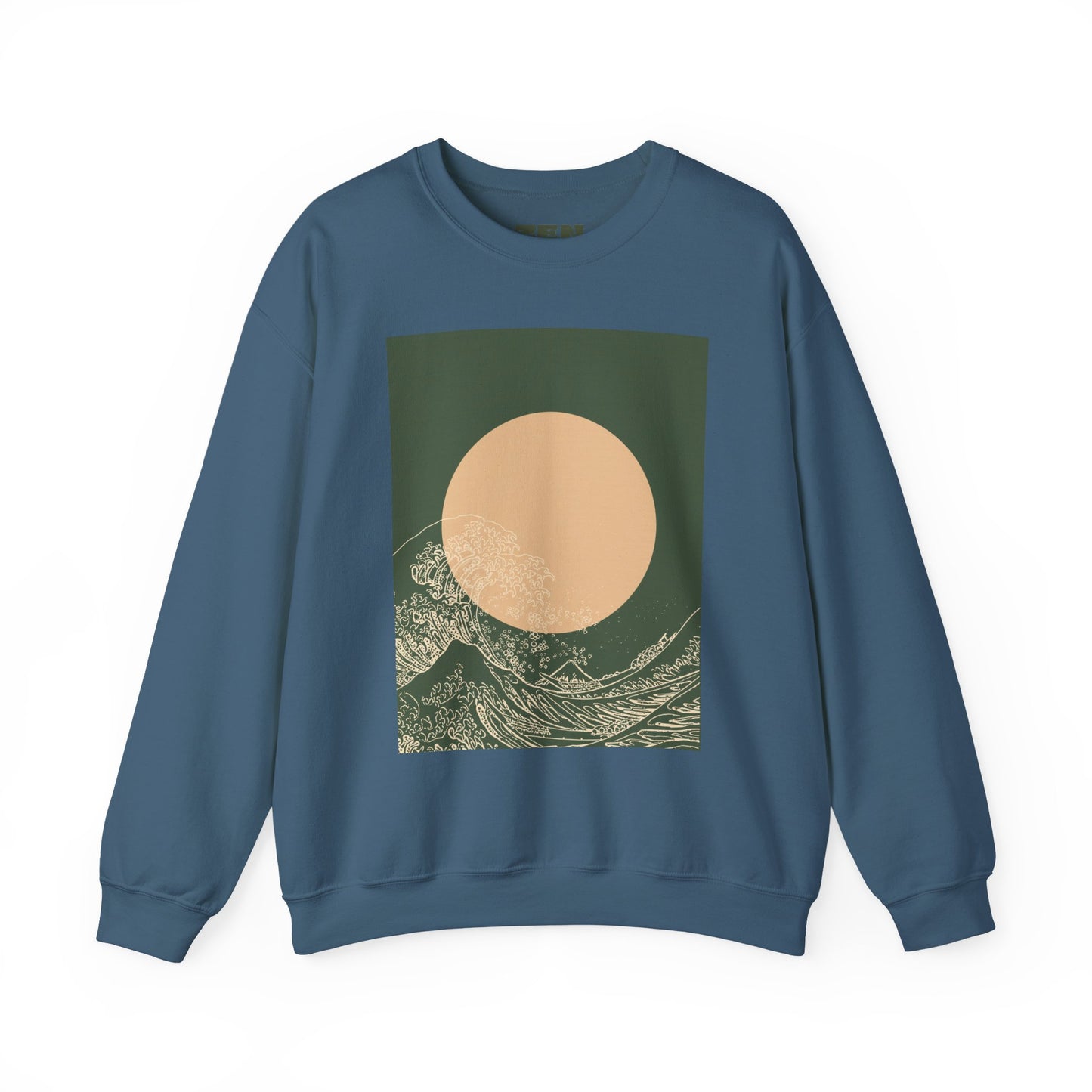 Nature-Inspired Unisex Crewneck Sweatshirt, Cozy Casual Wear, Gift for Outdoor Lovers, Perfect for Fall and Winter