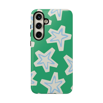 Retro Star Pattern Phone Case | Tough Cases, Colorful Cover for Phones, Phone Accessories, Gift for Her, Trendy Cases