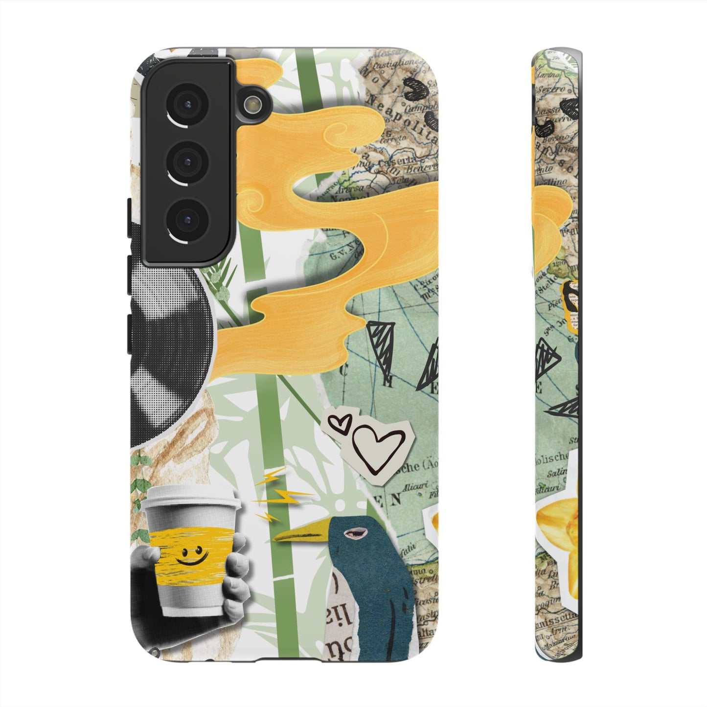 Artistic Phone Case, Unique Cell Phone Cover, Trendy Gifts for Music Lovers, Eco-Friendly Phone Accessory, Stylish Tech Gifts, Cool Cases, Unique Phone Cases
