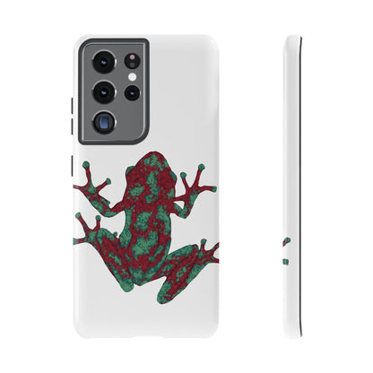 Frog Phone Case, Tough Cases, Eco-Friendly Phone Accessories, Unique Gifts for Nature Lovers, Cute Frog Design