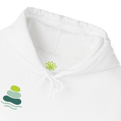 Nature-Inspired Unisex Hooded Sweatshirt, Comfortable Pullover, Casual Clothing, Eco-Friendly Gift, Chill Vibe Hoodie, Relaxing Outfit