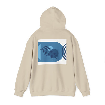 Unisex Heavy Blend™ Hooded Sweatshirt, Boho Modern, Minimalist, Geometric Crewneck, Abstract Hoodie, Gift for Her, Gift for Him
