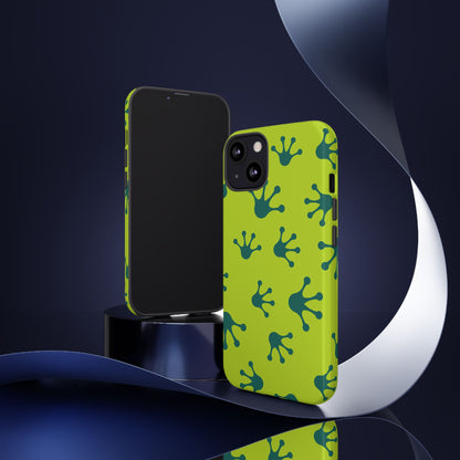 Frog Pattern Phone Case, Fun and Colorful Phone Cover, Durable Phone Protection, Gifts for Nature Lovers, Unique Accessory