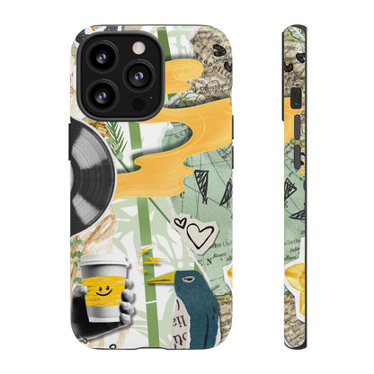 Artistic Phone Case, Unique Cell Phone Cover, Trendy Gifts for Music Lovers, Eco-Friendly Phone Accessory, Stylish Tech Gifts, Cool Cases, Unique Phone Cases