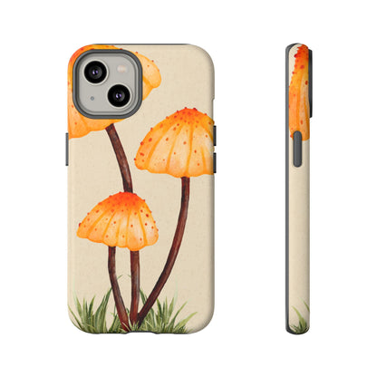 Mushroom Phone Case, Tough Cases for Nature Lovers, Unique Phone Covers, Gifts for Eco Enthusiasts, Fun Protective Cases