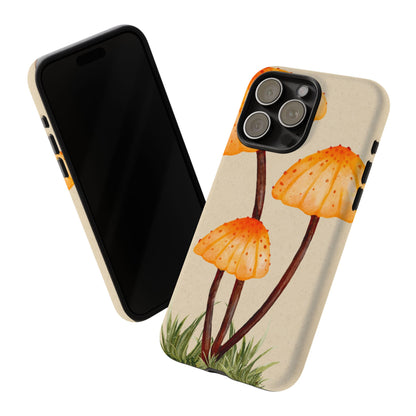 Mushroom Phone Case, Tough Cases for Nature Lovers, Unique Phone Covers, Gifts for Eco Enthusiasts, Fun Protective Cases