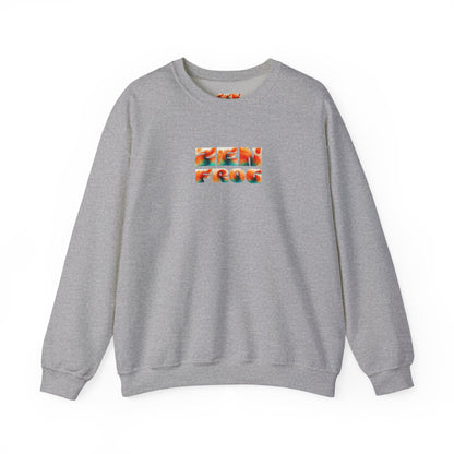 Zen Frog Crewneck Sweatshirt | Cozy Unisex Pullover for Relaxation, Ideal Gift for Nature Lovers, Perfect for Lounging and Casual Outings, Moon, Gift for Him, Gift for Her