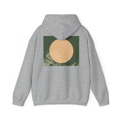 Zen Frog Unisex Hoodie | Relaxed Fashion, Cozy Sweatshirt, Unique Gift, Chill Vibes, Spring and Summer Style