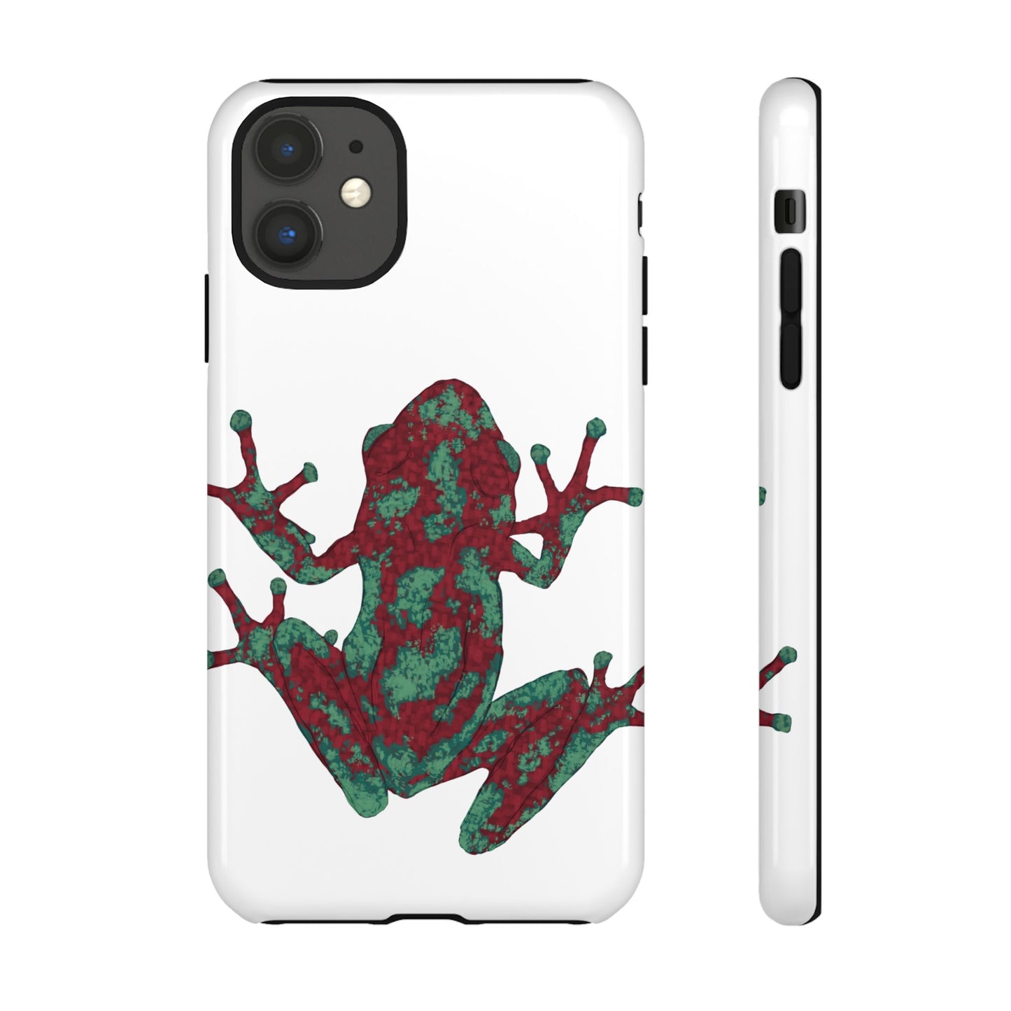 Frog Phone Case, Tough Cases, Eco-Friendly Phone Accessories, Unique Gifts for Nature Lovers, Cute Frog Design