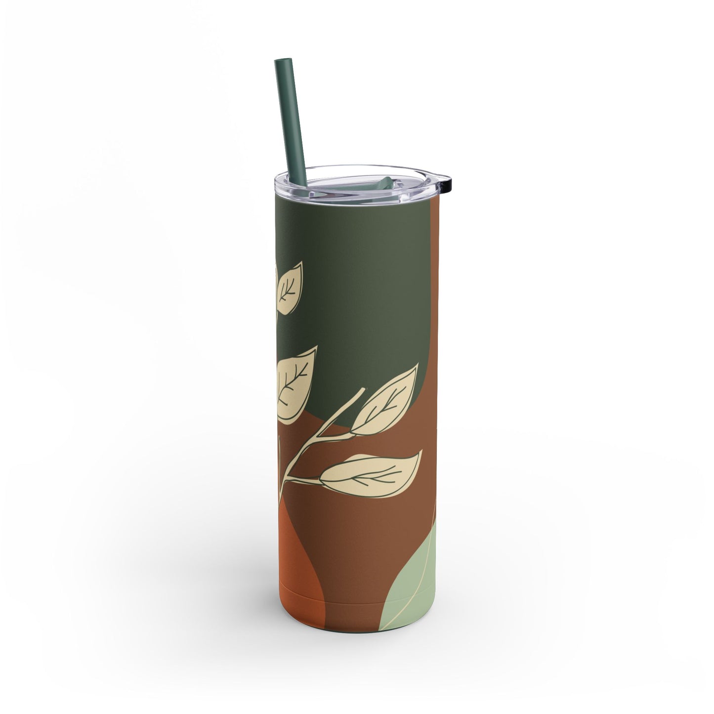 Autumn Leaves Tumbler, Fall Travel Mug, Eco-Friendly Drinkware, Perfect for Gifts, Seasonal Decor, 20oz Skinny Cup