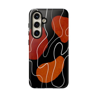 Stylish Phone Case with Abstract Design, Tough Cases for Modern Life, Trendy Phone Accessory, Unique Gift Idea, Holiday Present