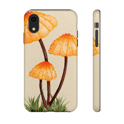 Mushroom Phone Case, Tough Cases for Nature Lovers, Unique Phone Covers, Gifts for Eco Enthusiasts, Fun Protective Cases
