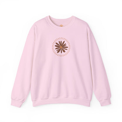 Floral Crewneck Sweatshirt, Cozy, Unisex, Gifts for Her, Casual Wear, Trendy Sweatshirt, Perfect for Fall