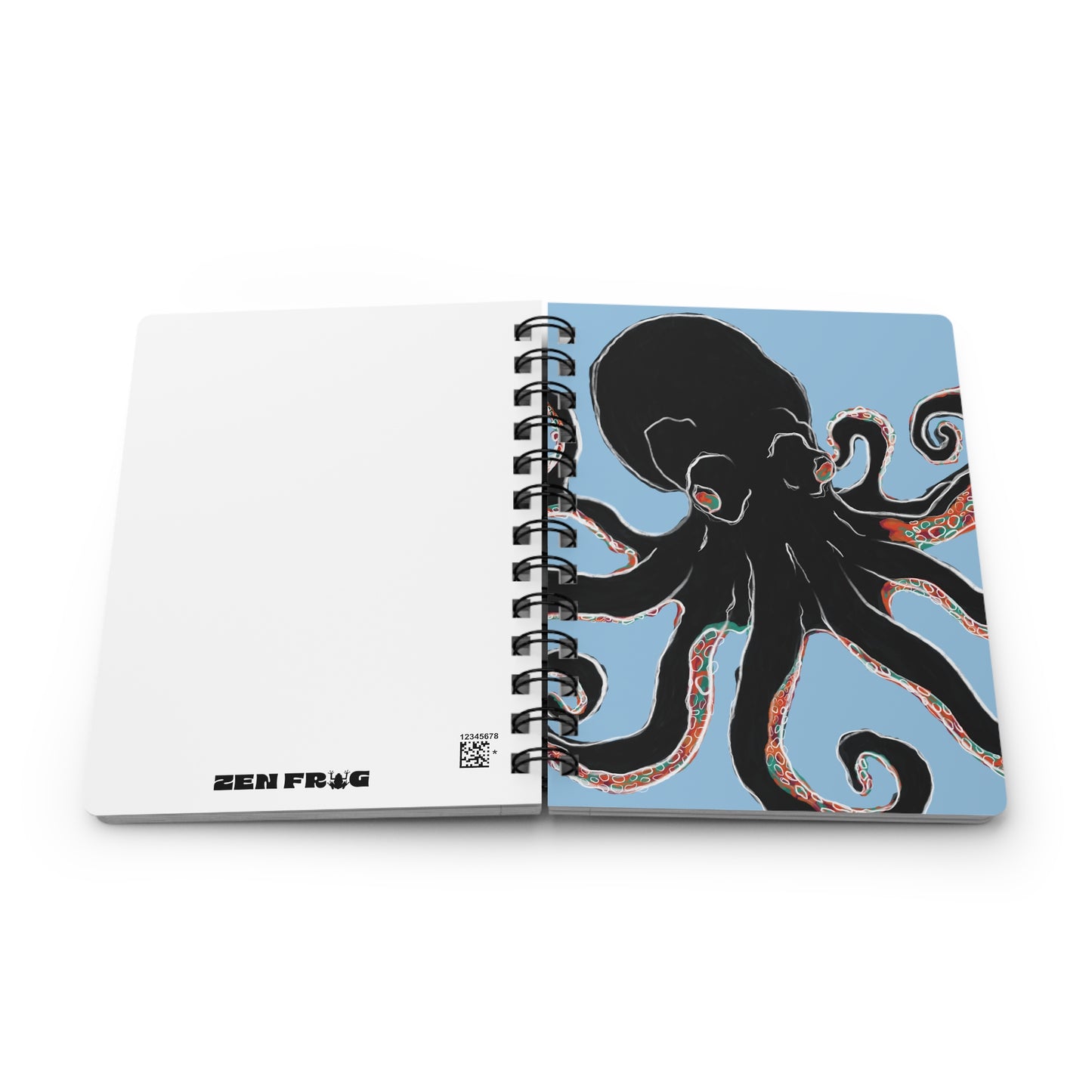 Inky Depths Spiral Notebook