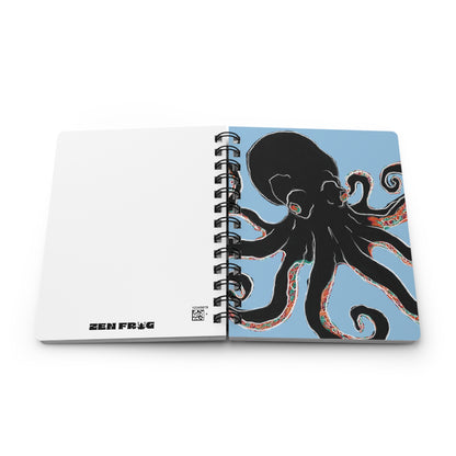 Inky Depths Spiral Notebook