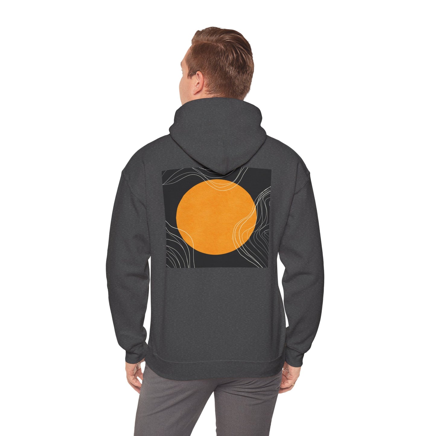 Lotus Sunshine Unisex Hoodie, Cozy Sweatshirt for Relaxation, Nature Lovers Gift, Everyday Comfort, Inspirational Outfit, Gift for Him, Gift for Her, Abstract Crewneck