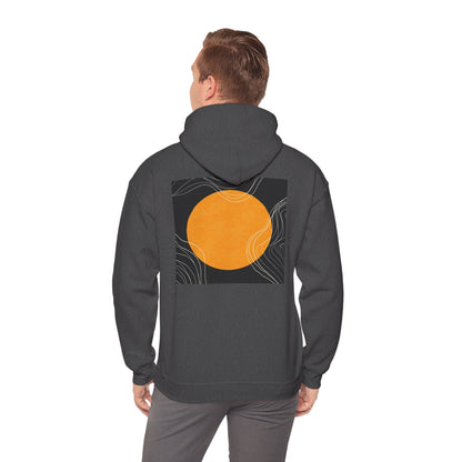 Lotus Sunshine Unisex Hoodie, Cozy Sweatshirt for Relaxation, Nature Lovers Gift, Everyday Comfort, Inspirational Outfit, Gift for Him, Gift for Her, Abstract Crewneck